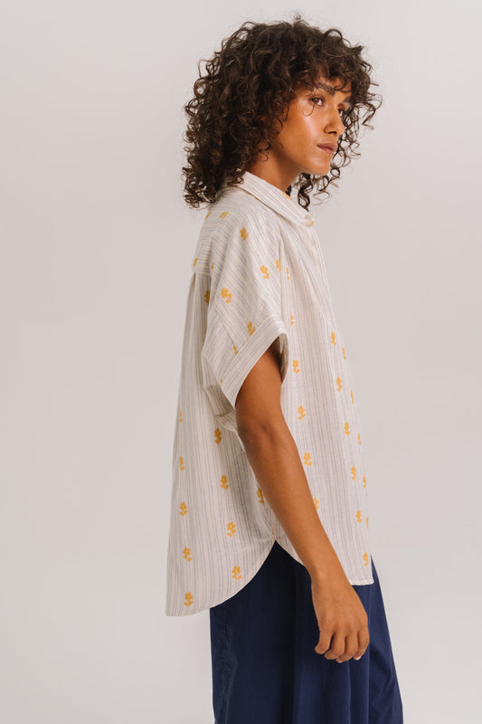 Shirt Louisa Lamanda Bleu