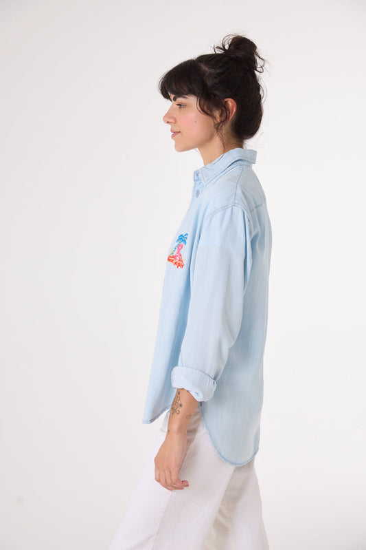 Denim Shirt Brodee Maria Dundee Indigo