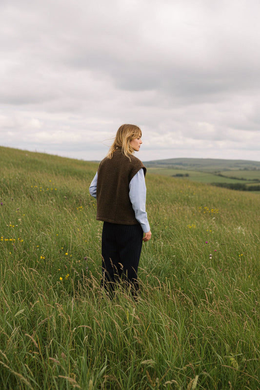 Blouse Sonny Tourbe Marron