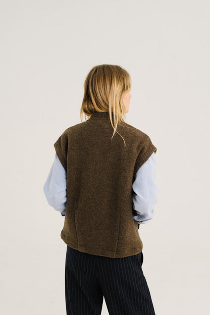 Blouse Sonny Tourbe Marron