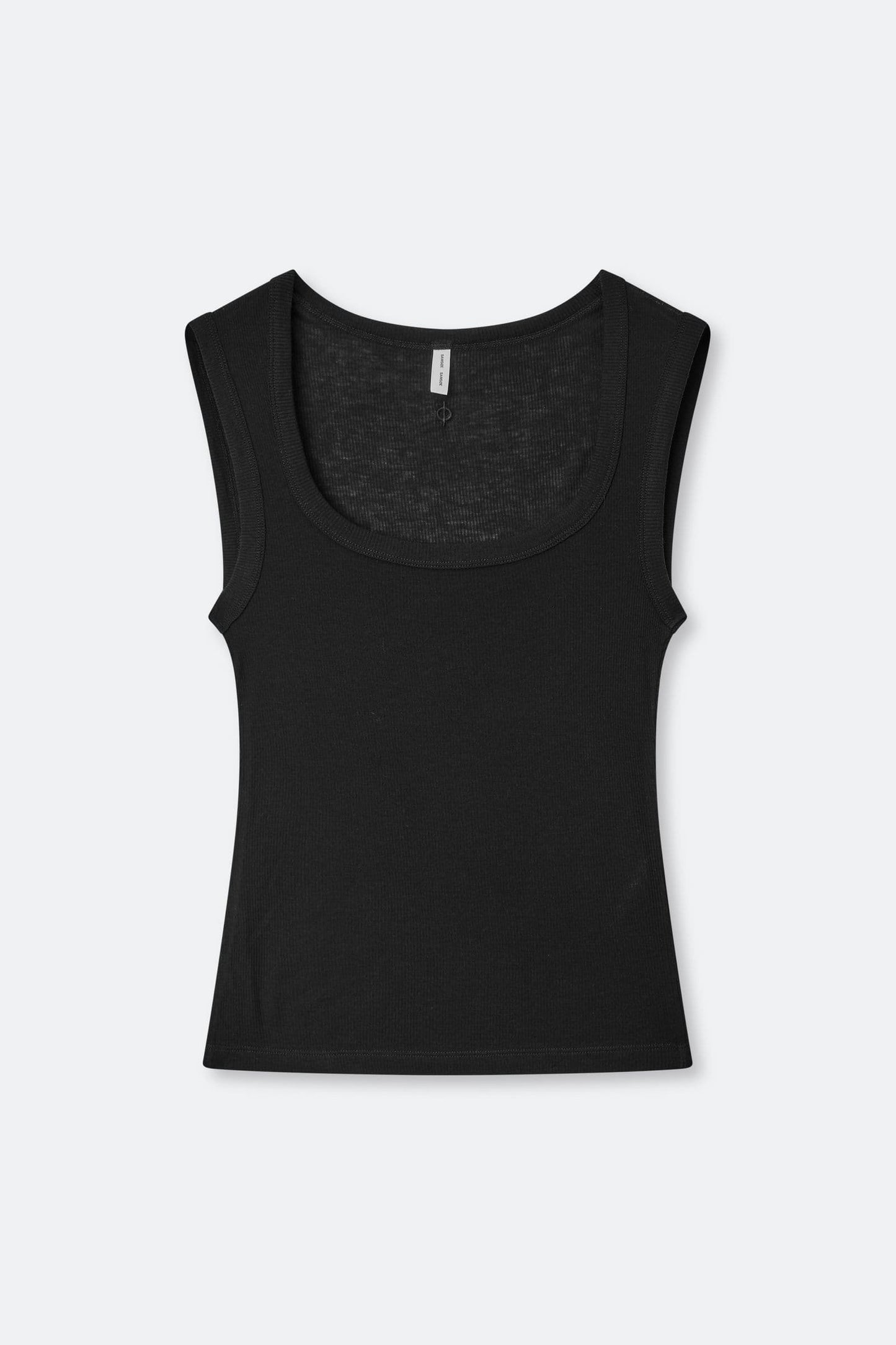 Samsoe Samsoe | Alexo Ribbed Tank - Dark Grey Dark-Grey-Mel