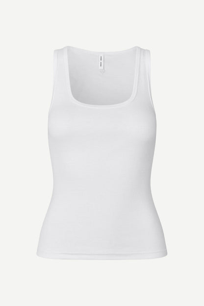 Samsoe Samsoe | Alexo Ribbed Tank - Dark Grey Dark-Grey-Mel
