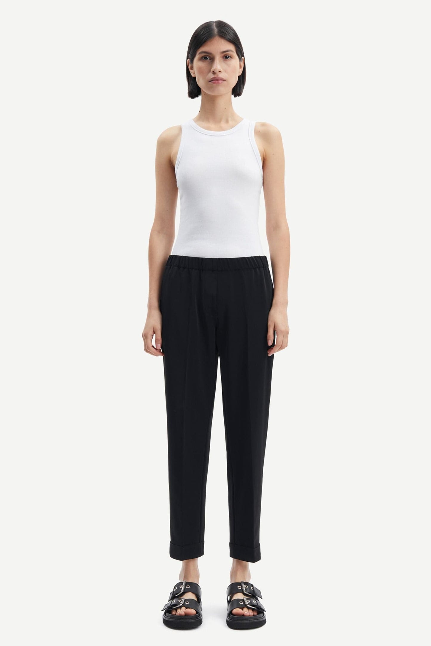 Samsoe Samsoe | Hoys Wide-Leg Trouser - Black