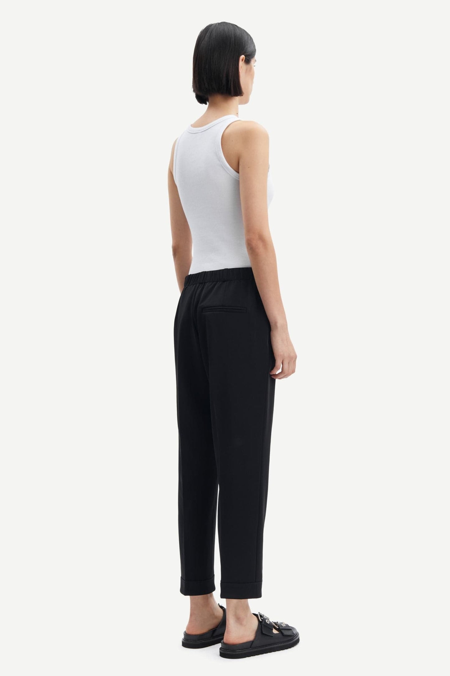 Samsoe Samsoe | Hoys Wide-Leg Trouser - Black