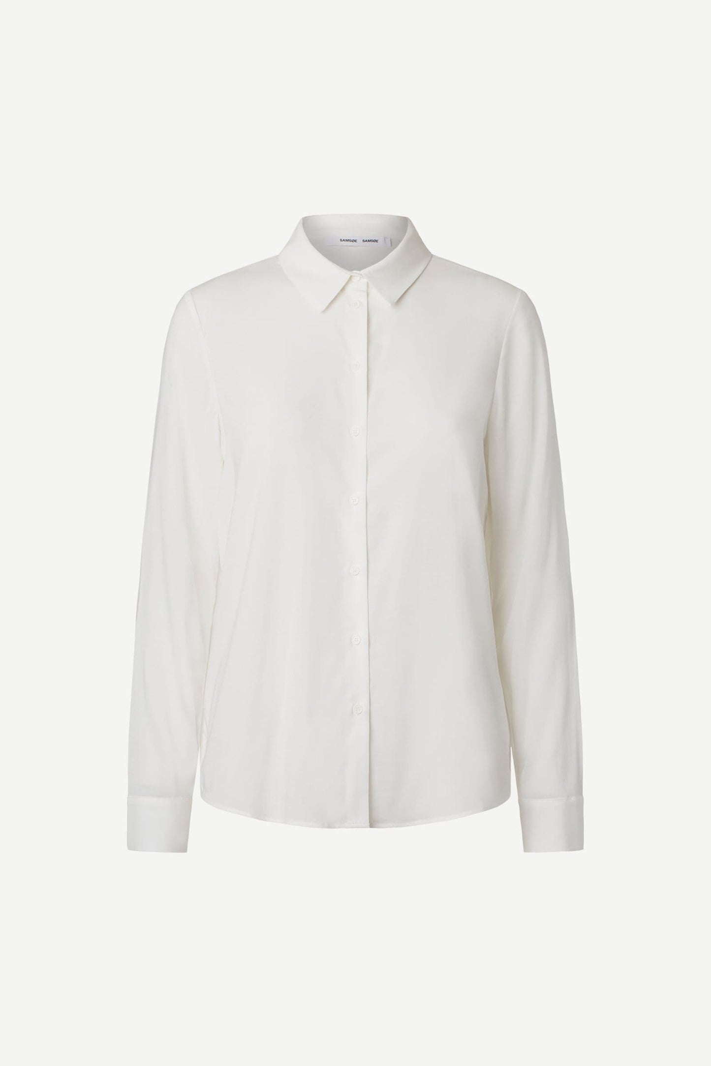 Samsoe Samsoe | Milly Shirt - Fluid Drape in Cream Clear-Cream