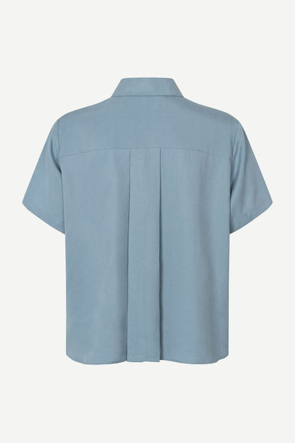 Samsoe Samsoe | Mina Relaxed Shirt - Windward-Blue