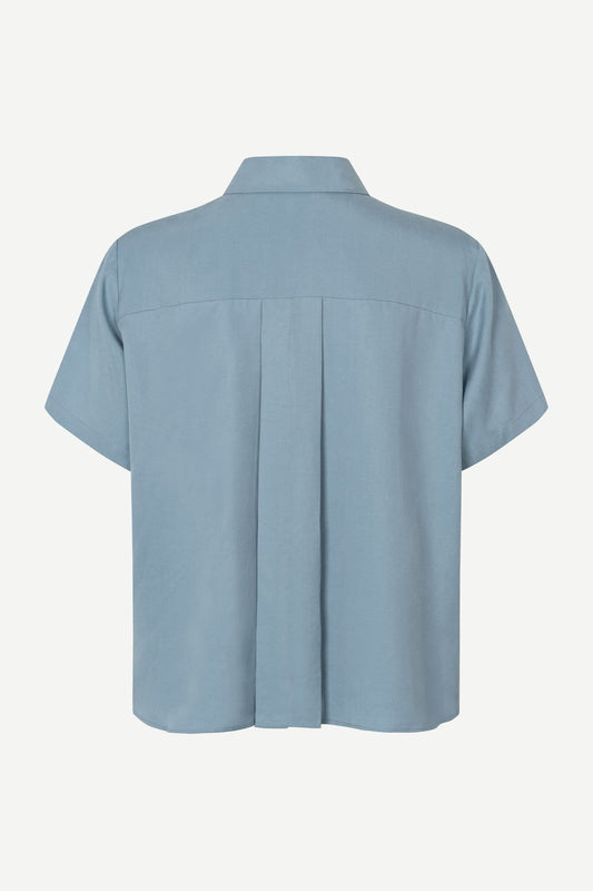 Samsoe Samsoe | Mina Relaxed Shirt - Windward-Blue