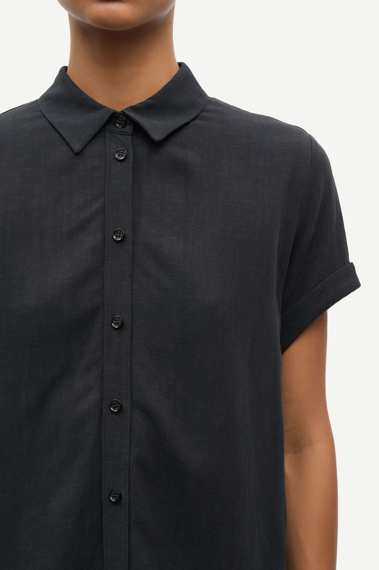 Samsoe Samsoe | Mina Relaxed Shirt - Windward-Blue