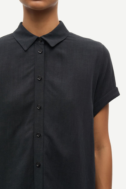 Samsoe Samsoe | Mina Relaxed Shirt - Windward-Blue