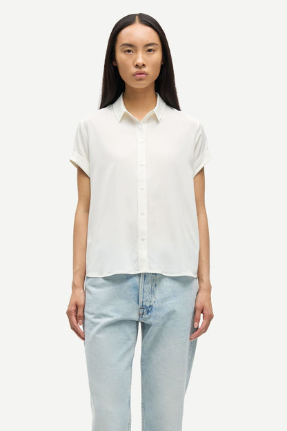Samsoe Samsoe | Mina Relaxed Shirt - Windward-Blue