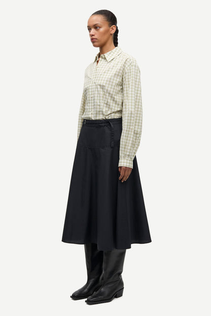 Samsoe Samsoe | Saalesso Cotton Skirt - Black