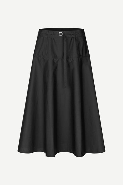 Samsoe Samsoe | Saalesso Cotton Skirt - Black