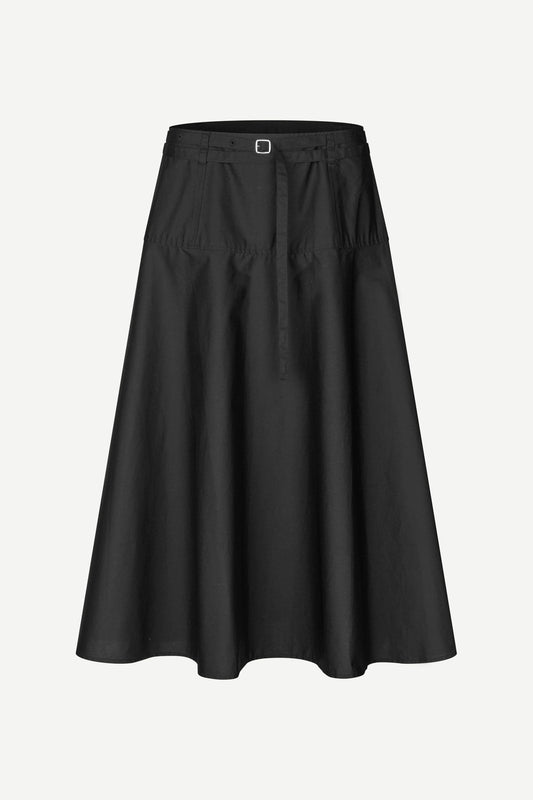 Samsoe Samsoe | Saalesso Cotton Skirt - Black