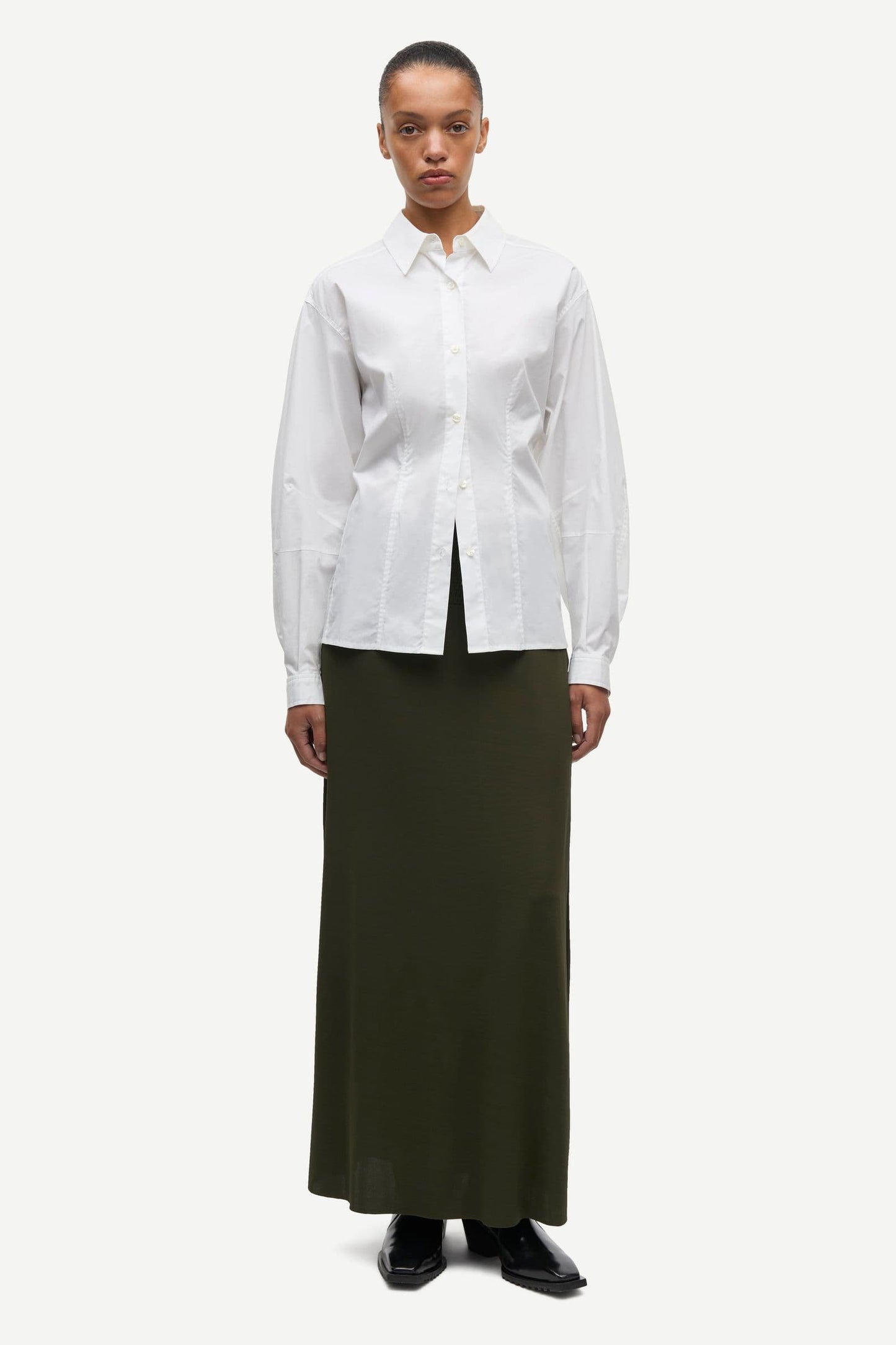 Samsoe Samsoe | Saalesso Cotton Skirt - Black