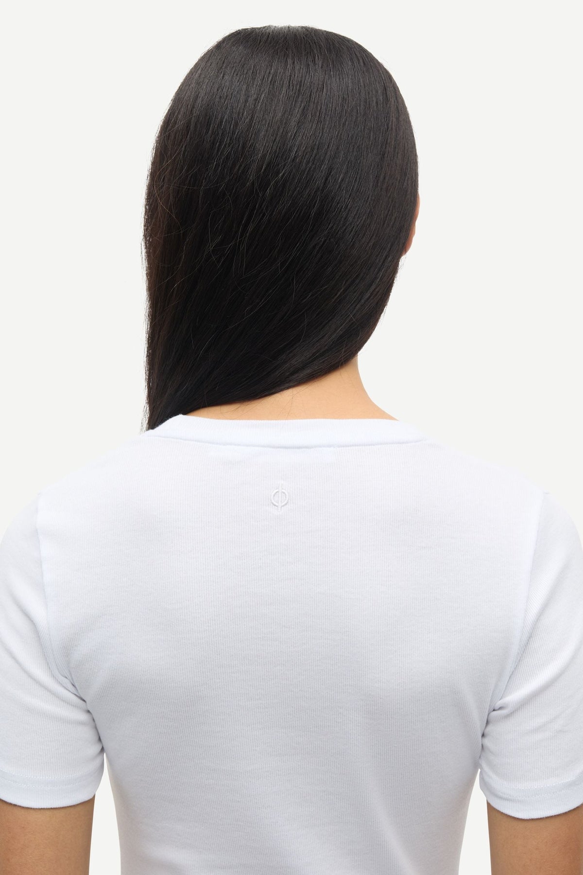 Samsoe Samsoe | Sculpted Cotton T-Shirt - Clean White