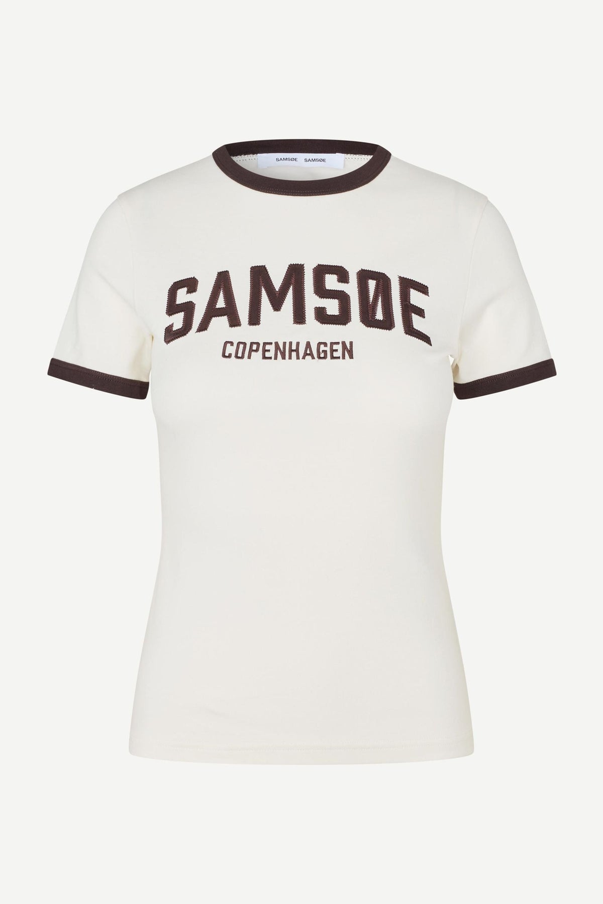 Samsoe Samsoe | Sabond Cotton T-shirt - White Egret