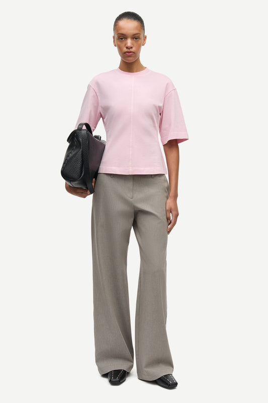 Samsøe | Sadisas Tee - Bleached Mauve Bleached-Mauve-Pigment