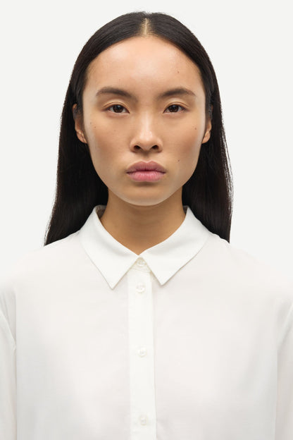 Samsoe Samsoe | Saminna Shirt - Fluid Cream Poplin Clear-Cream