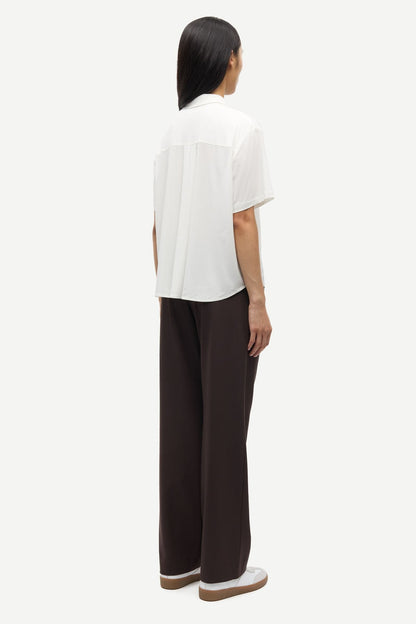 Samsoe Samsoe | Saminna Shirt - Fluid Cream Poplin Clear-Cream