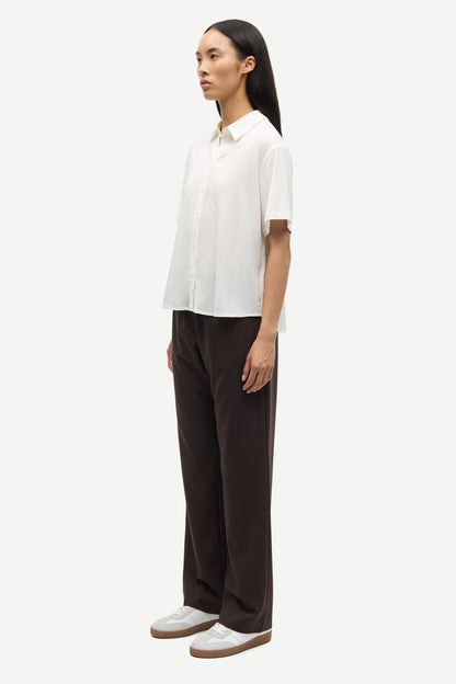 Samsoe Samsoe | Saminna Shirt - Fluid Cream Poplin Clear-Cream