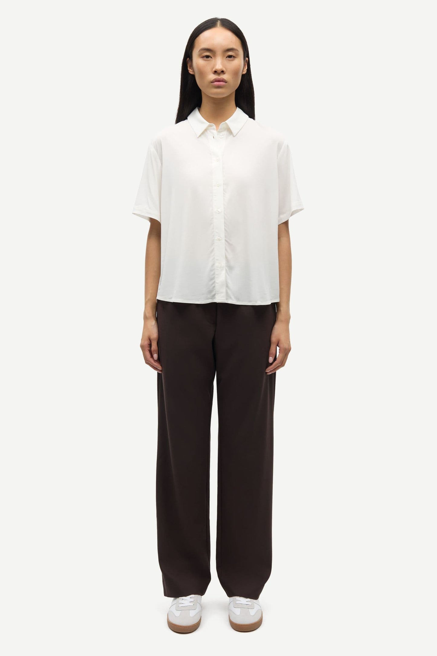Samsoe Samsoe | Saminna Shirt - Fluid Cream Poplin Clear-Cream