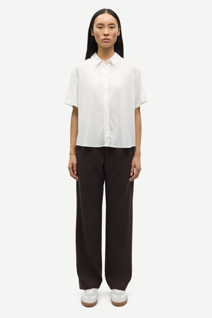 Samsoe Samsoe | Saminna Shirt - Fluid Cream Poplin Clear-Cream