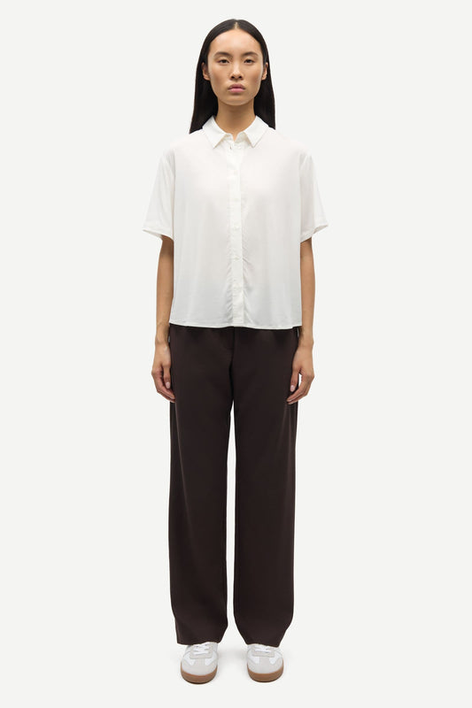 Samsoe Samsoe | Saminna Shirt - Fluid Cream Poplin Clear-Cream