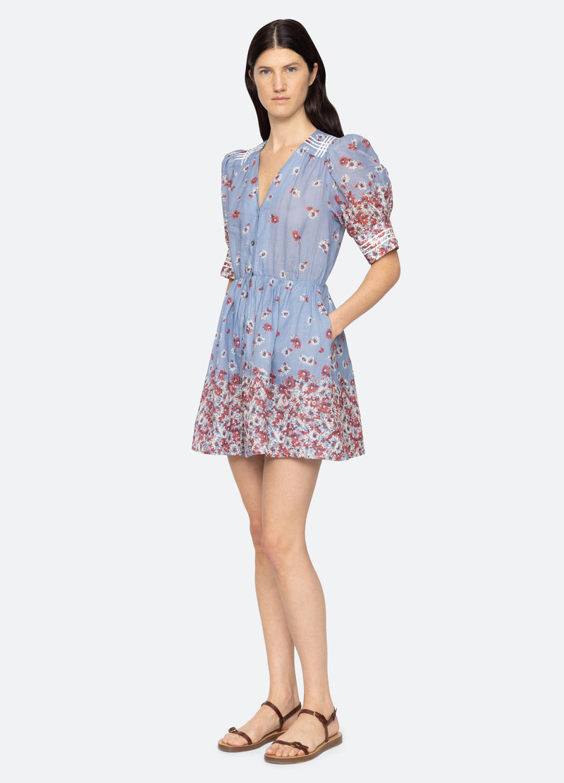 Dress Pf25-028 Blue