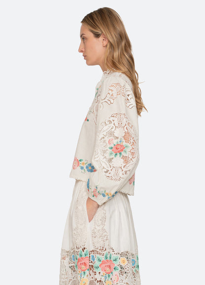 Blouse Ss26-055 Multi