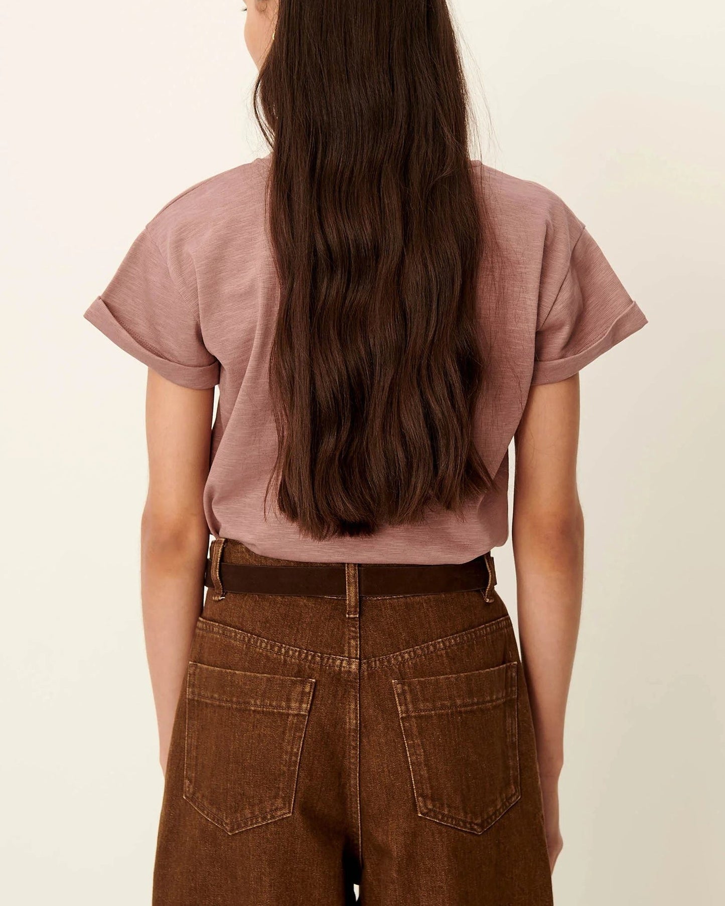 Sessun | Albano Slub-Jersey T-Shirt Marble-Rose
