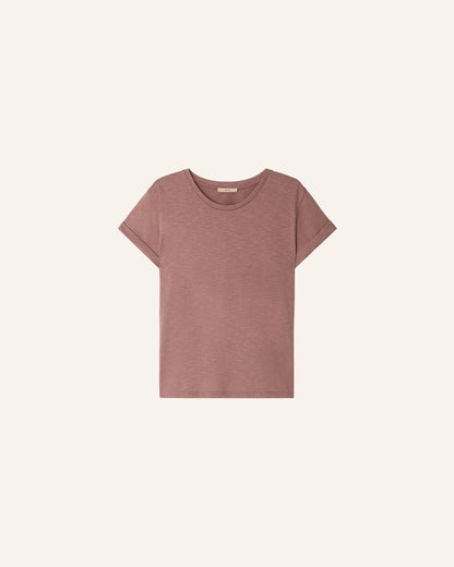Sessun | Albano Slub-Jersey T-Shirt Marble-Rose