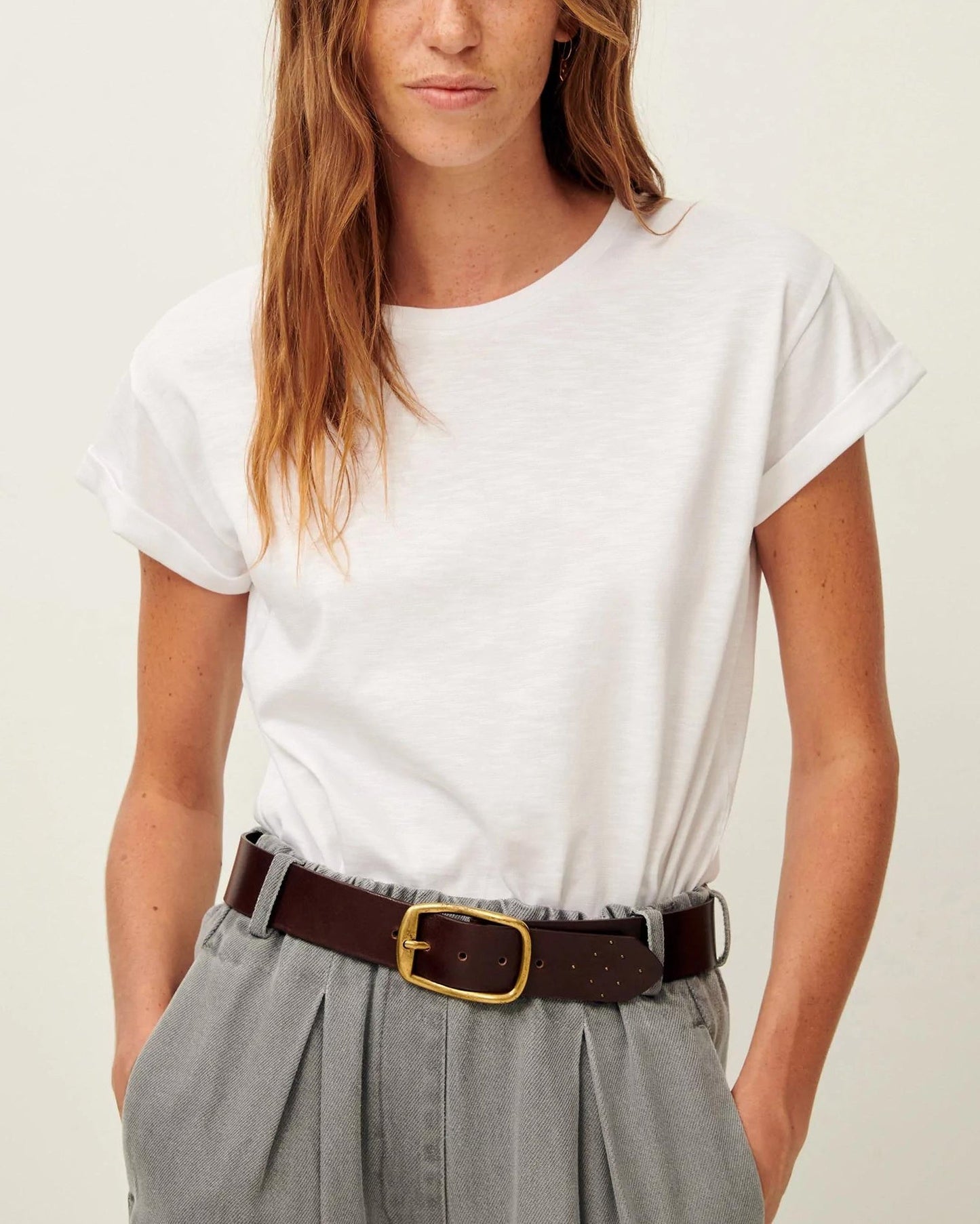 Sessun | Albano Slub-Jersey T-Shirt - Optical-White
