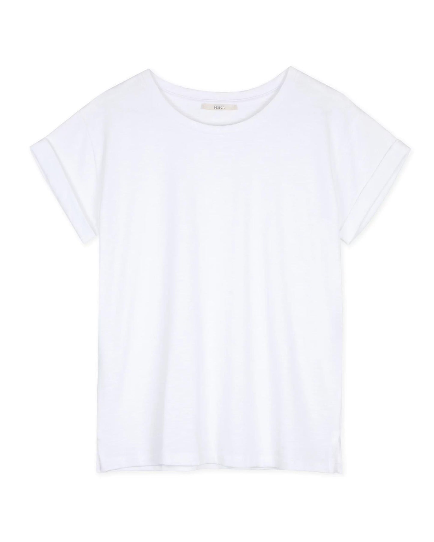 Sessun | Albano Slub-Jersey T-Shirt - Optical-White