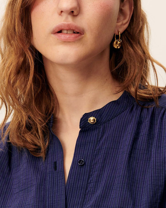 Blouse Camille Bleu-Emilienne