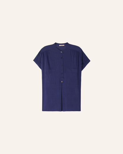 Blouse Camille Bleu-Emilienne