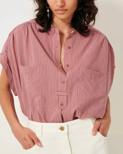Blouse Camille Bois-De-Rose