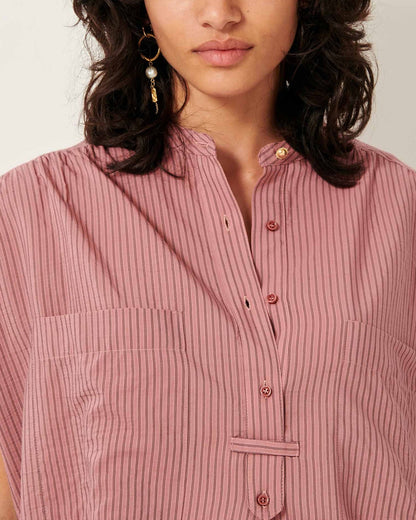 Blouse Camille Bois-De-Rose