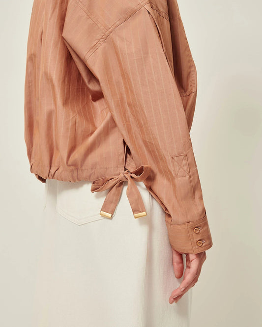 Women's Shirt 100% Cotton Poplin Lightweight Breathable - Glaze