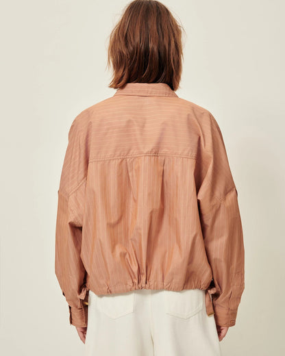 Women's Shirt 100% Cotton Poplin Lightweight Breathable - Glaze