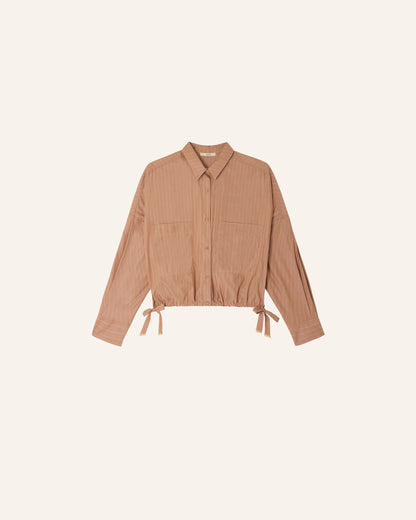 Women's Shirt 100% Cotton Poplin Lightweight Breathable - Glaze