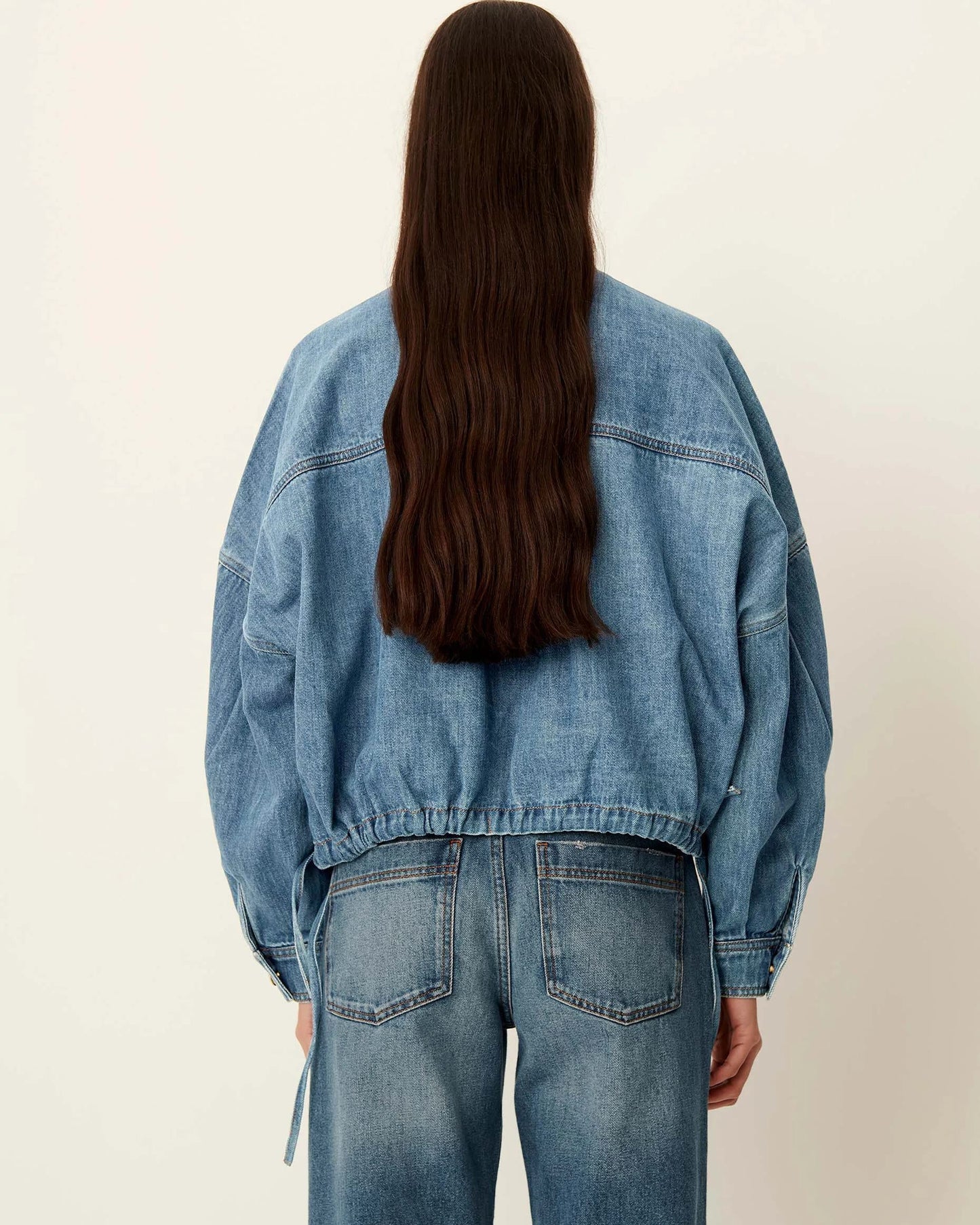 Denim Jacket Cazanim Mid-Blue