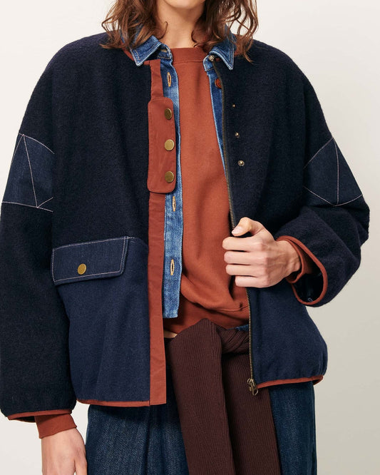 Jacket Cold Night Mood-Indigo