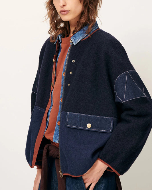 Jacket Cold Night Mood-Indigo