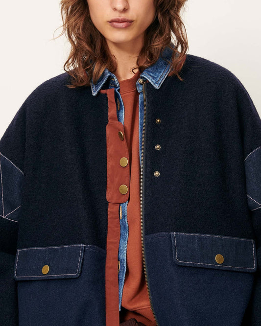 Jacket Cold Night Mood-Indigo