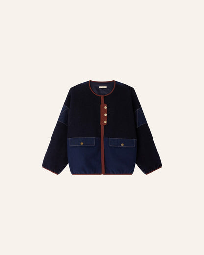 Jacket Cold Night Mood-Indigo