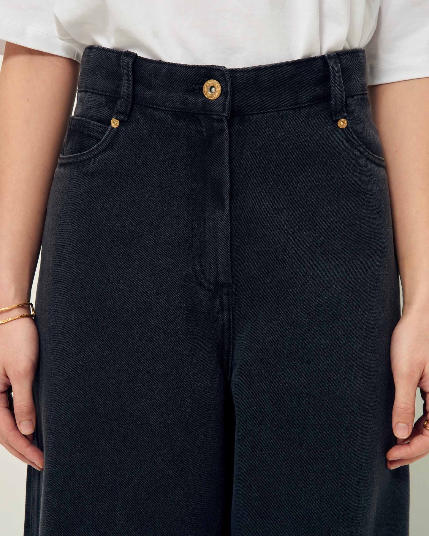 Jeans Dalt Black