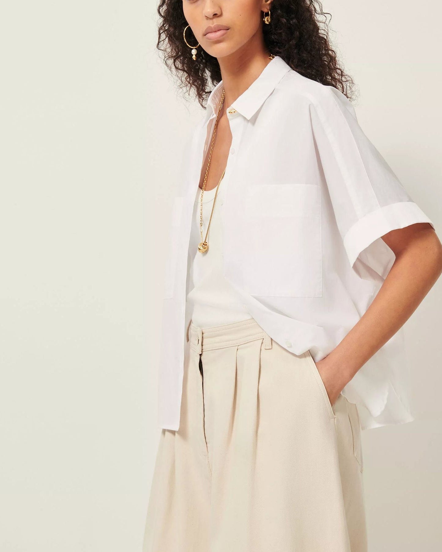Shirt Dellord Optical-White