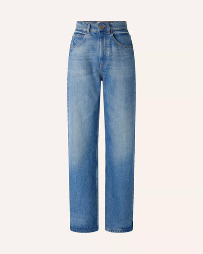 Sessun | Denimi Mid-Rise Straight-Leg Jeans Stoneblue
