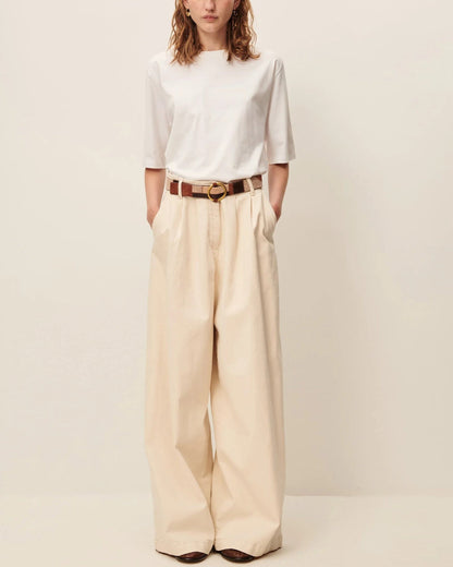 Sessun | Cotton Stretch Straight Jeans Fleur-De-Sel