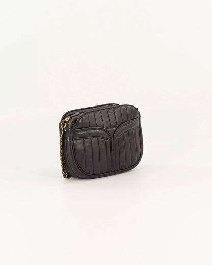Crossbody Bag Divine Le Divine Leather Black